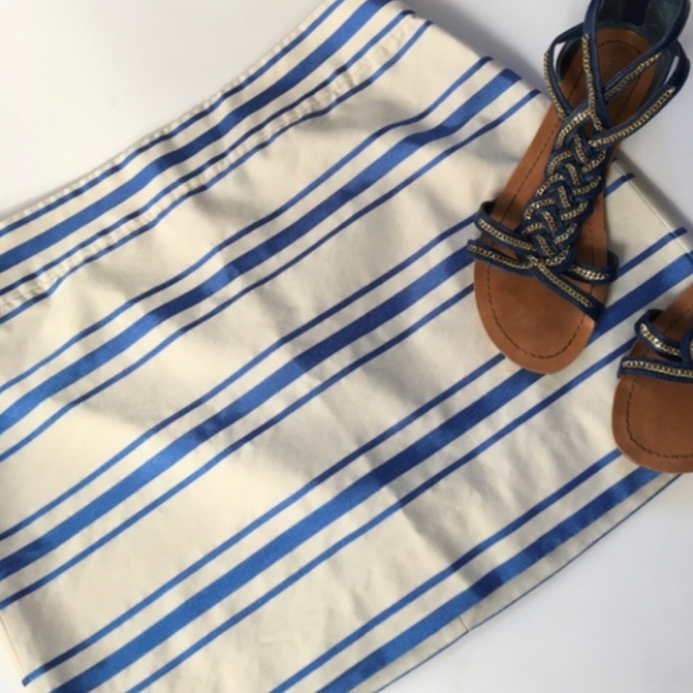 - J. CREW STRIPED MINI -